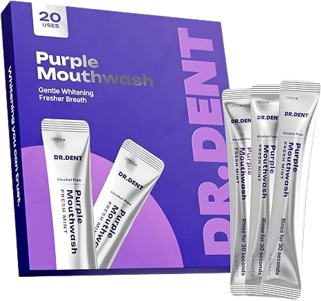 Dr Dent Purple Mouthwash