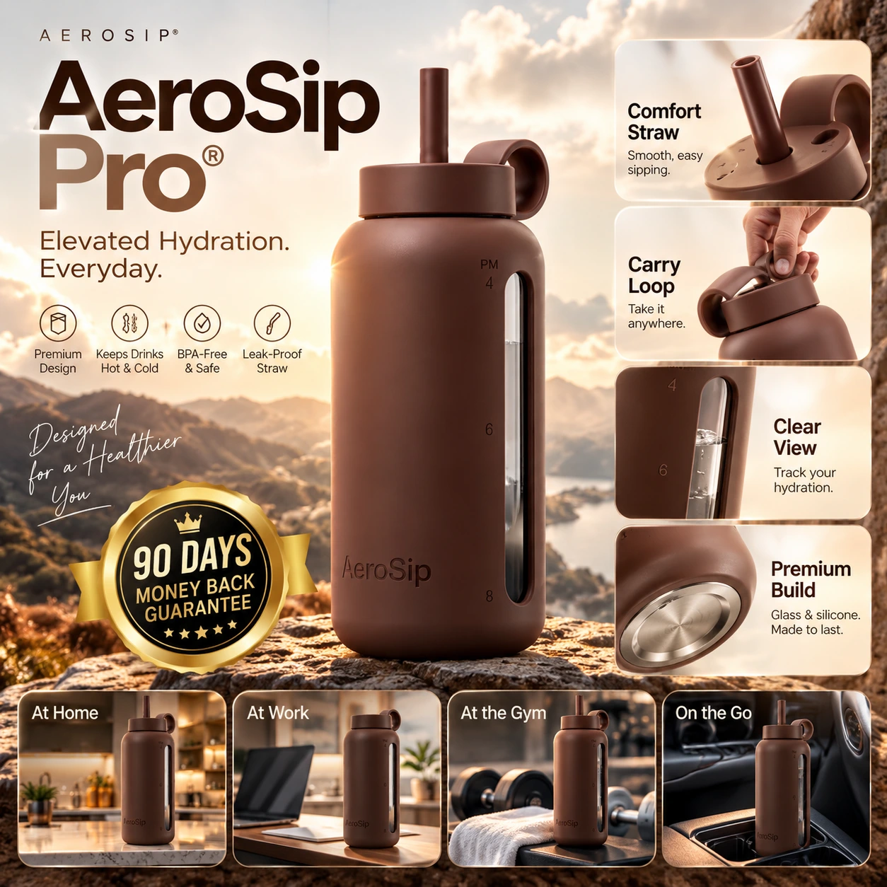 AeroSip Bink Pro - Luxury Hydration